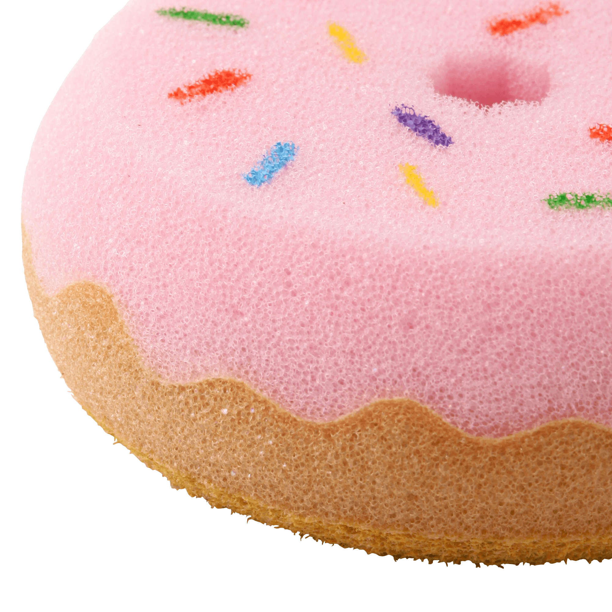 Donuts Sponge White X Pink