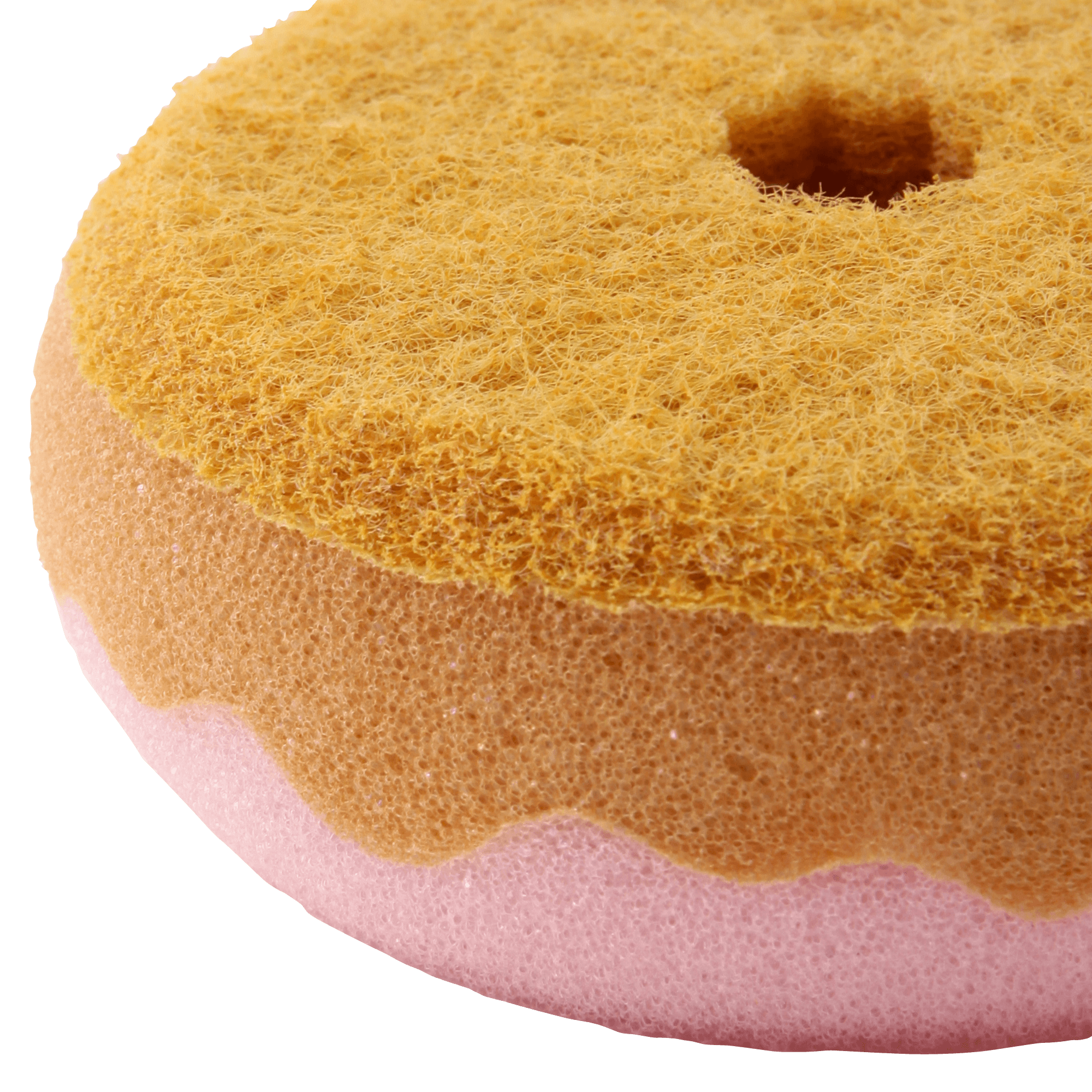 Donuts Sponge White X Pink
