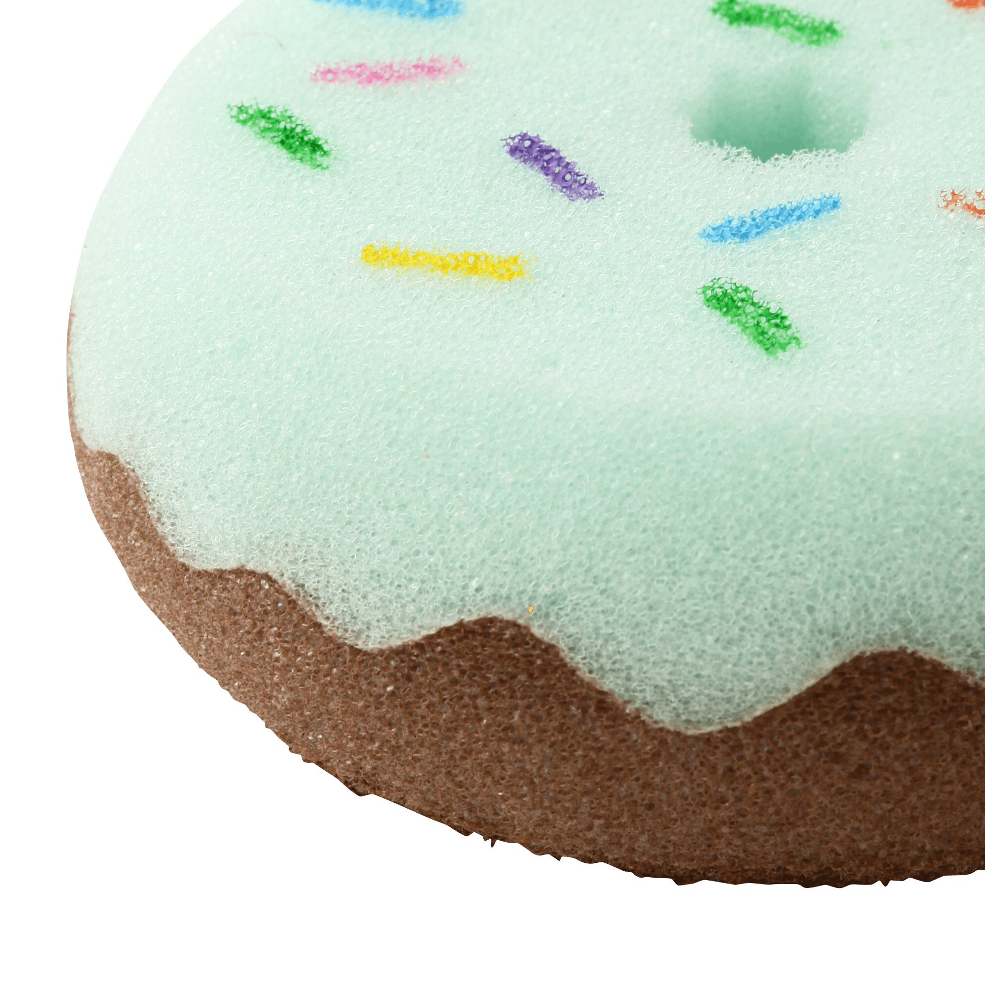 Donuts Sponge Green X Brown