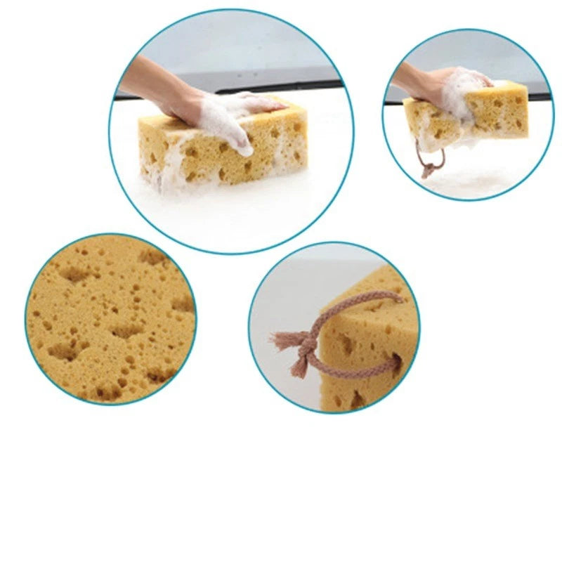 Giant Car Wash Sponge. Highly absorbent, powerful dirt removal for auto care.