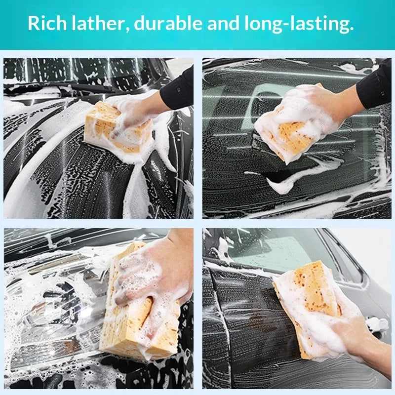 Giant Car Wash Sponge. Highly absorbent, powerful dirt removal for auto care.