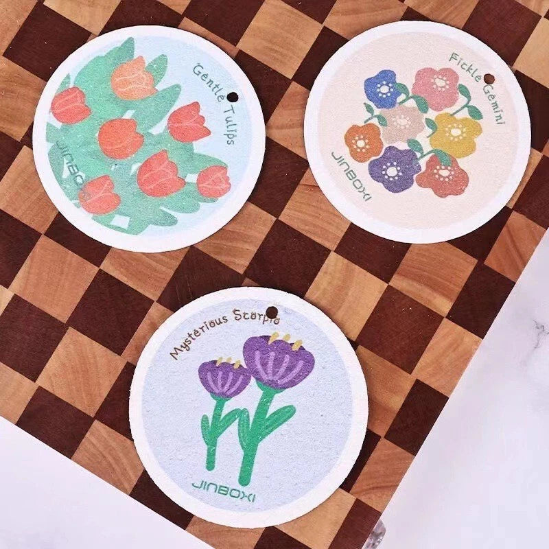 2pcs new Kitchen Cleaning Sponges for Dishes Clean Super Absorbent Multiple uses