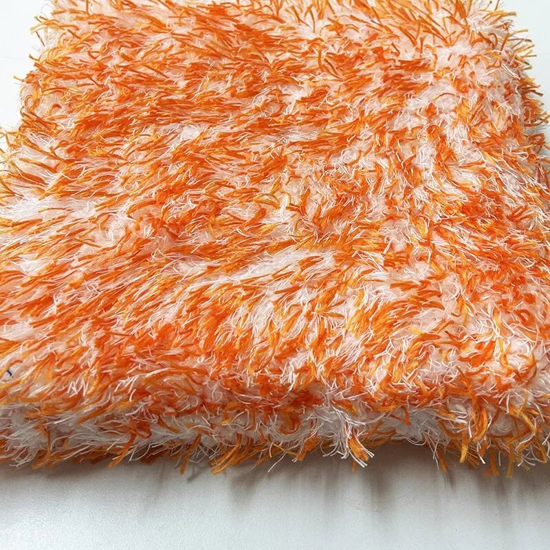 1 Pcs Jumbo Hybrid Car Wash Sponge Mitt Pad - 1500 GSM, 10"x10"